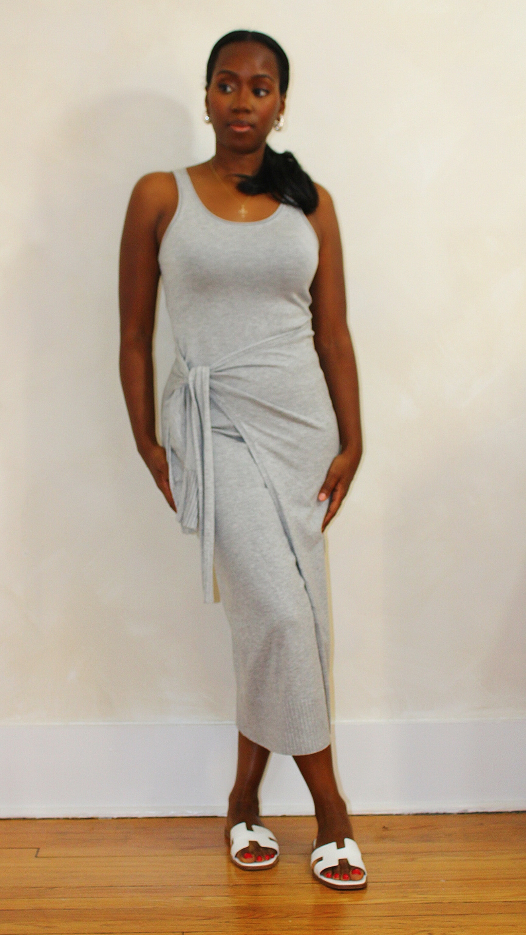 Knit wrap dress – Demica Dair