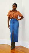 Maxi Denim skirt