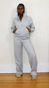 French Terry Cropped Hoodie
