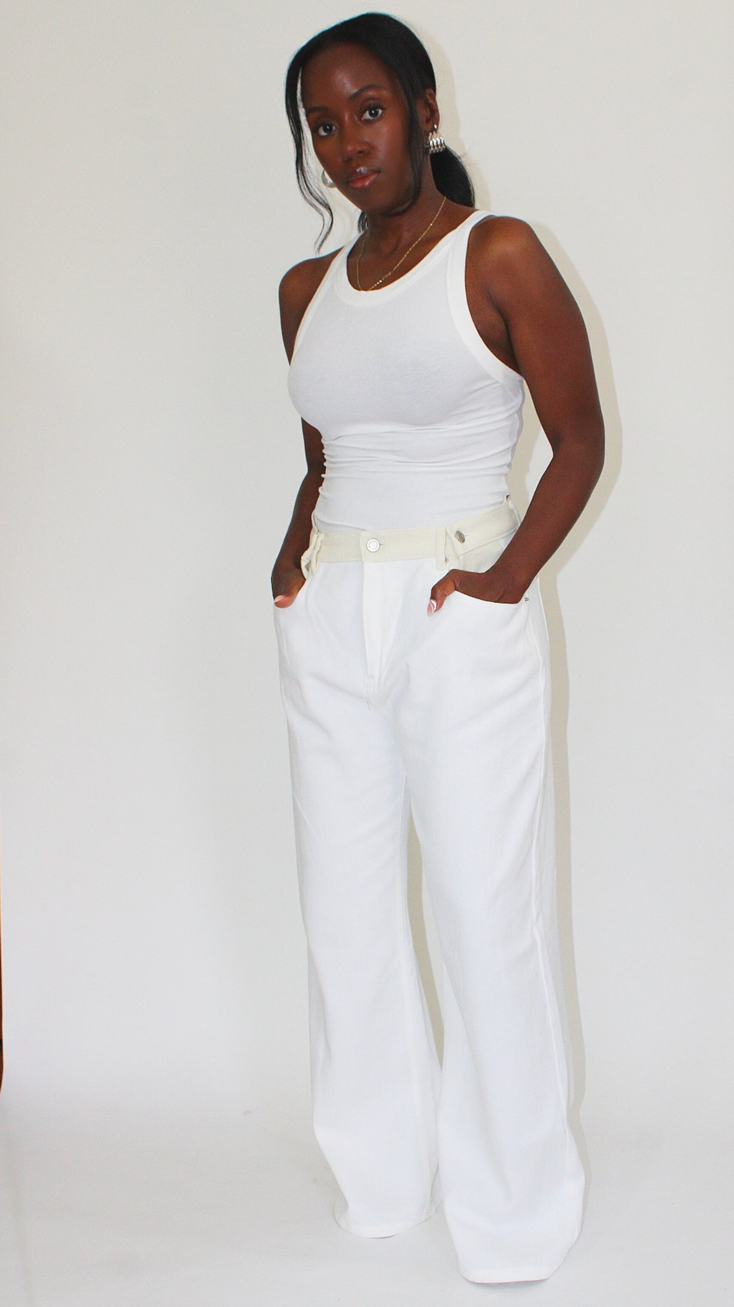 Frankie Contrast Jeans