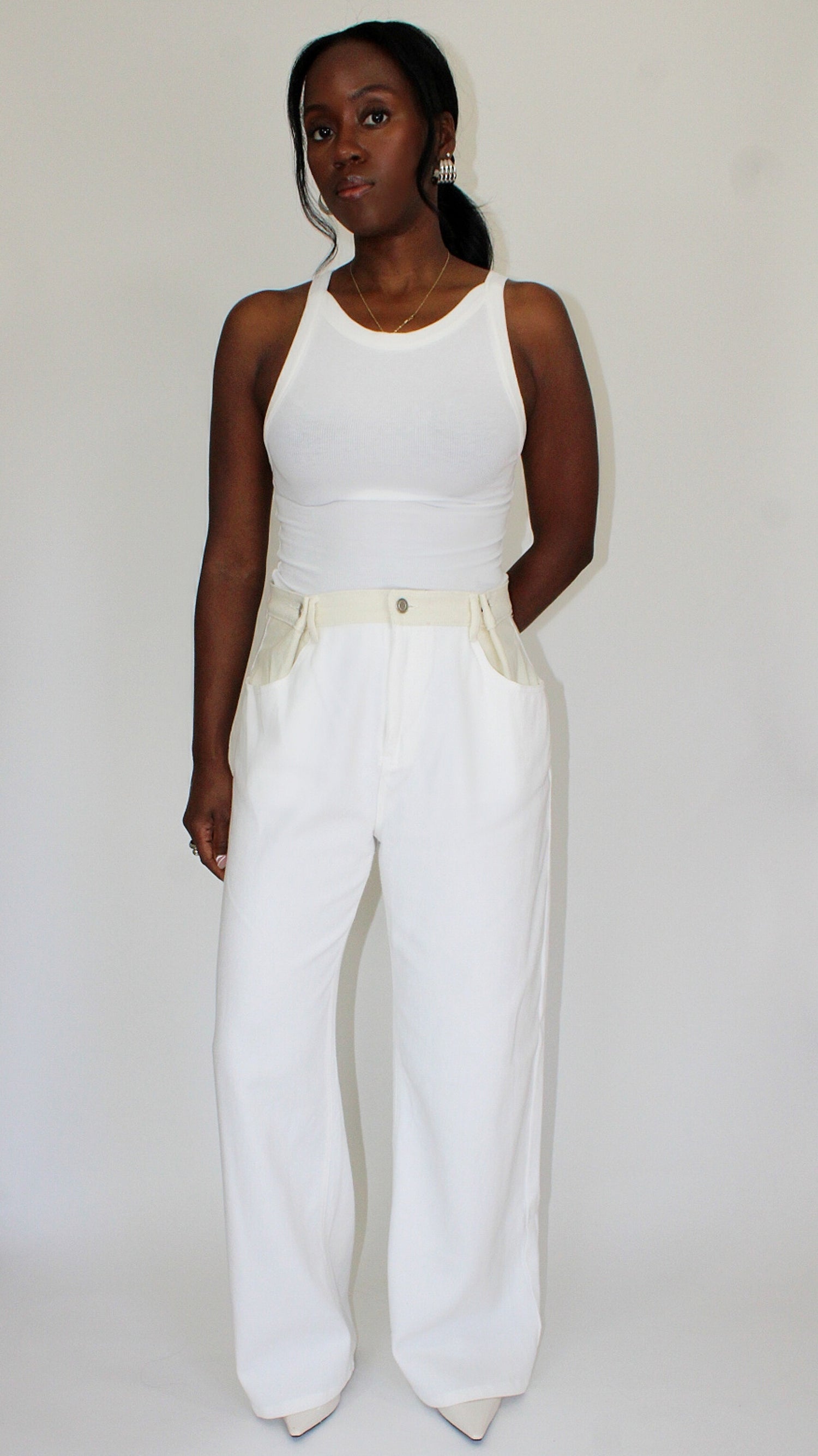 Frankie Contrast Jeans