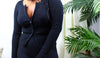 Ribbed Legging Set- Black
