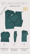 Sweat Suit 3 Piece Set (PLUS)
