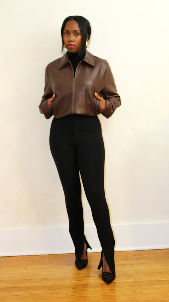 Vegan Leather Jacket