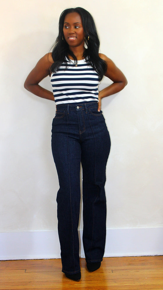 Judy Blue High Waist Front Seam Denim