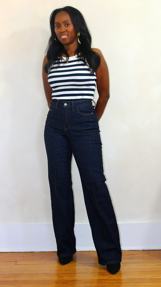 Judy Blue High Waist Front Seam Denim