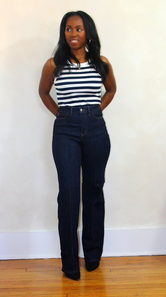 Judy Blue High Waist Front Seam Denim