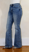 RISEN Mid Rise Flare Jeans