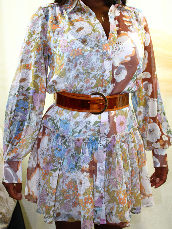 Boho Chic Dress ( 1X-3X)