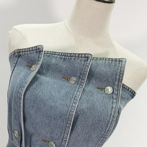 Layer Denim Top