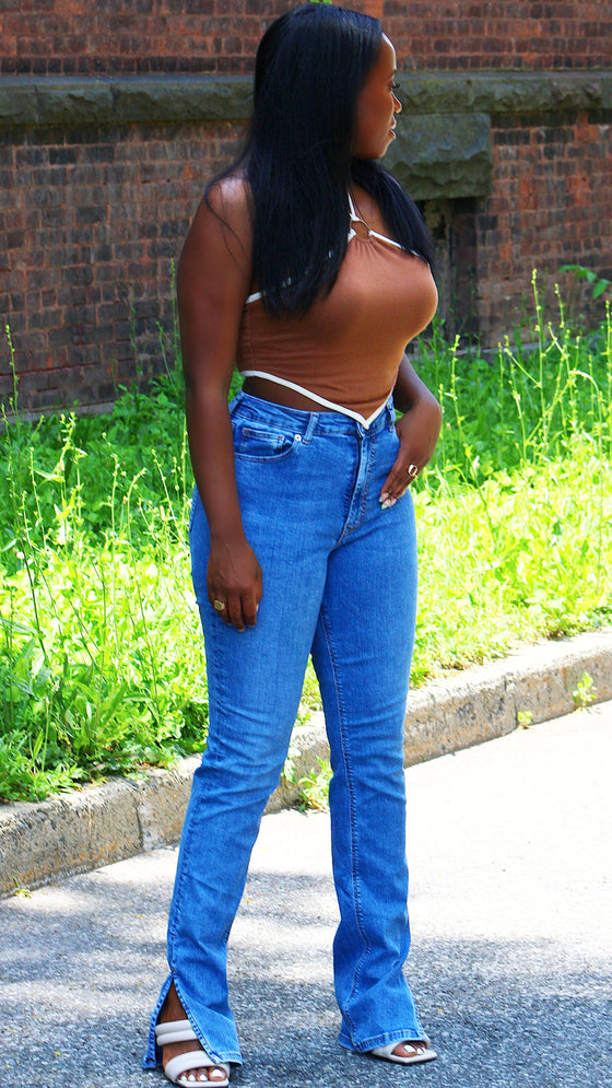 Halter Top - Mocha