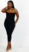 Black Midi Dress