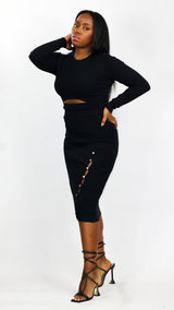 Skirt Knit Set