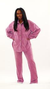 Corduroy Set - Mauve