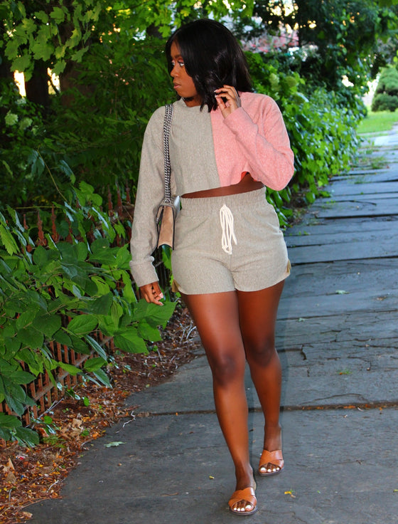 2 Tone Short Set